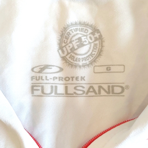 Floral UV protective swim top rashguard - Picture 4 of 4